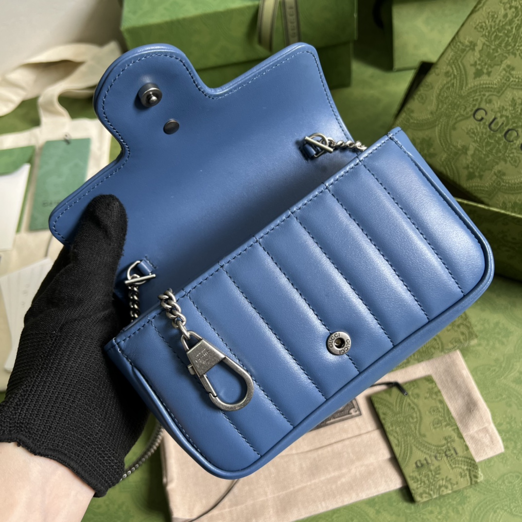 g*u*i gg marmont S*per mini bag