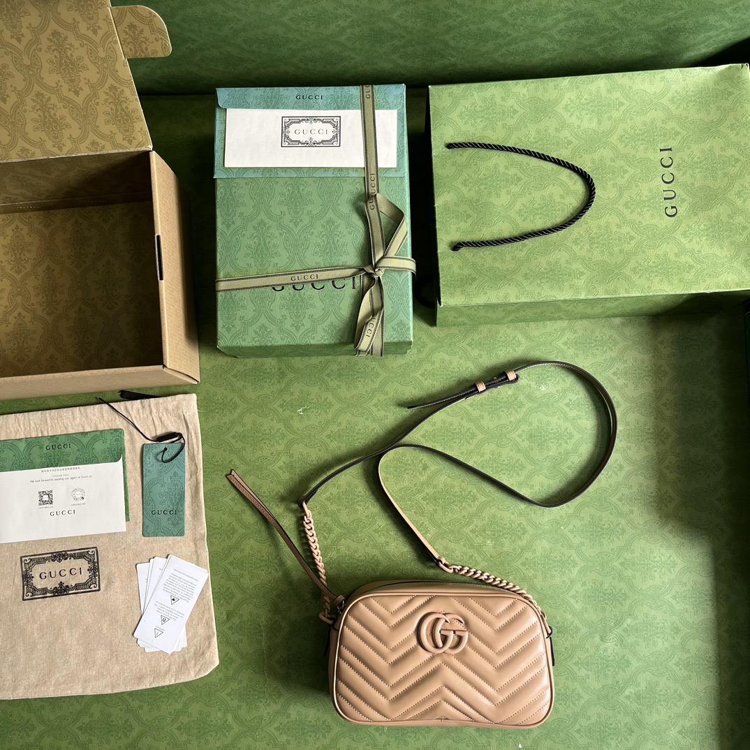 G*u*i marmont small matelassé shoulder bag