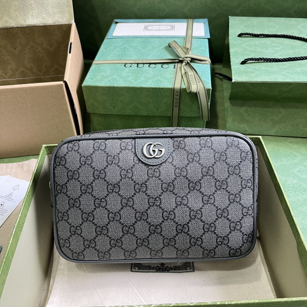 G*u*i savoy toiletry case with web