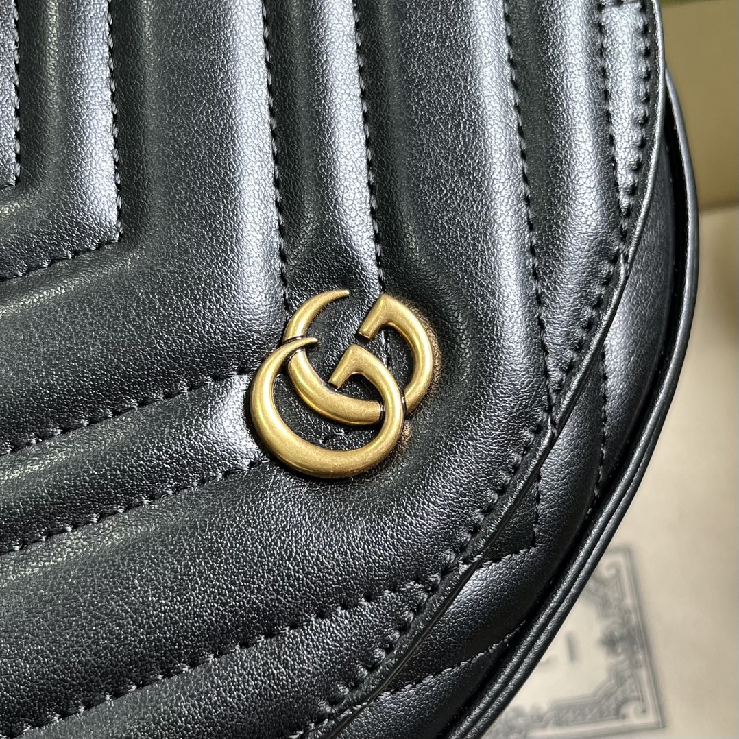 G*u*i gg marmont matelassÉ chain mini bag