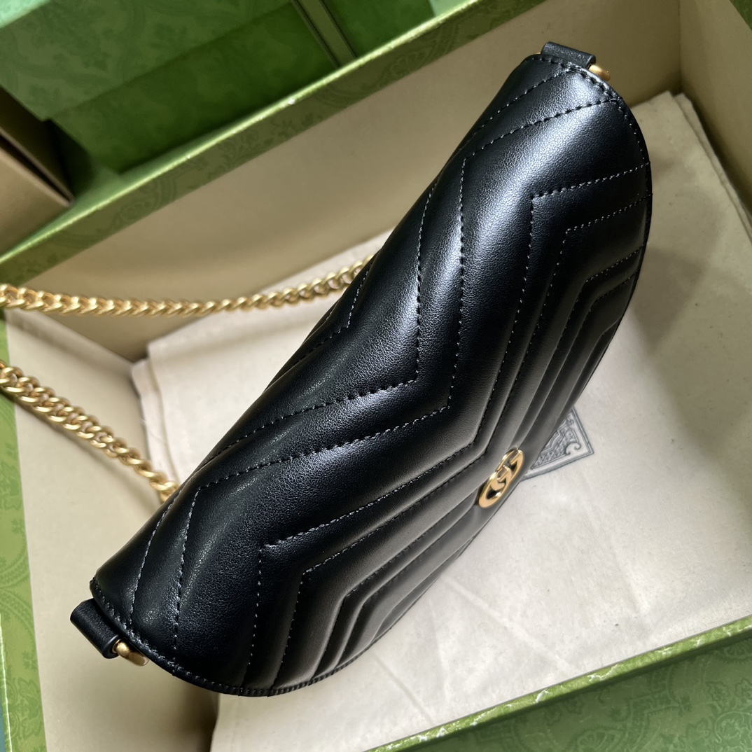 G*u*i gg marmont matelassÉ chain mini bag
