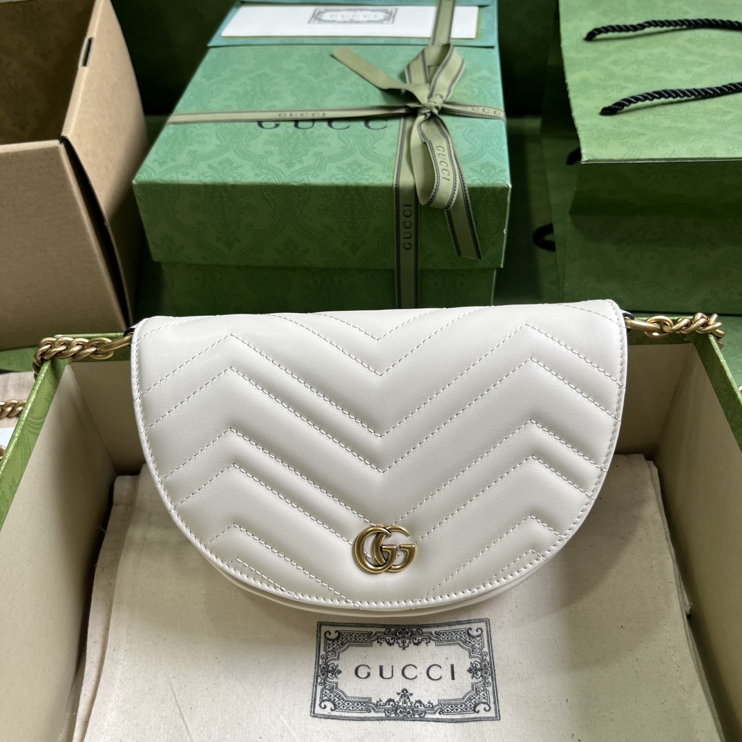 G*u*i gg marmont matelassÉ chain mini bag