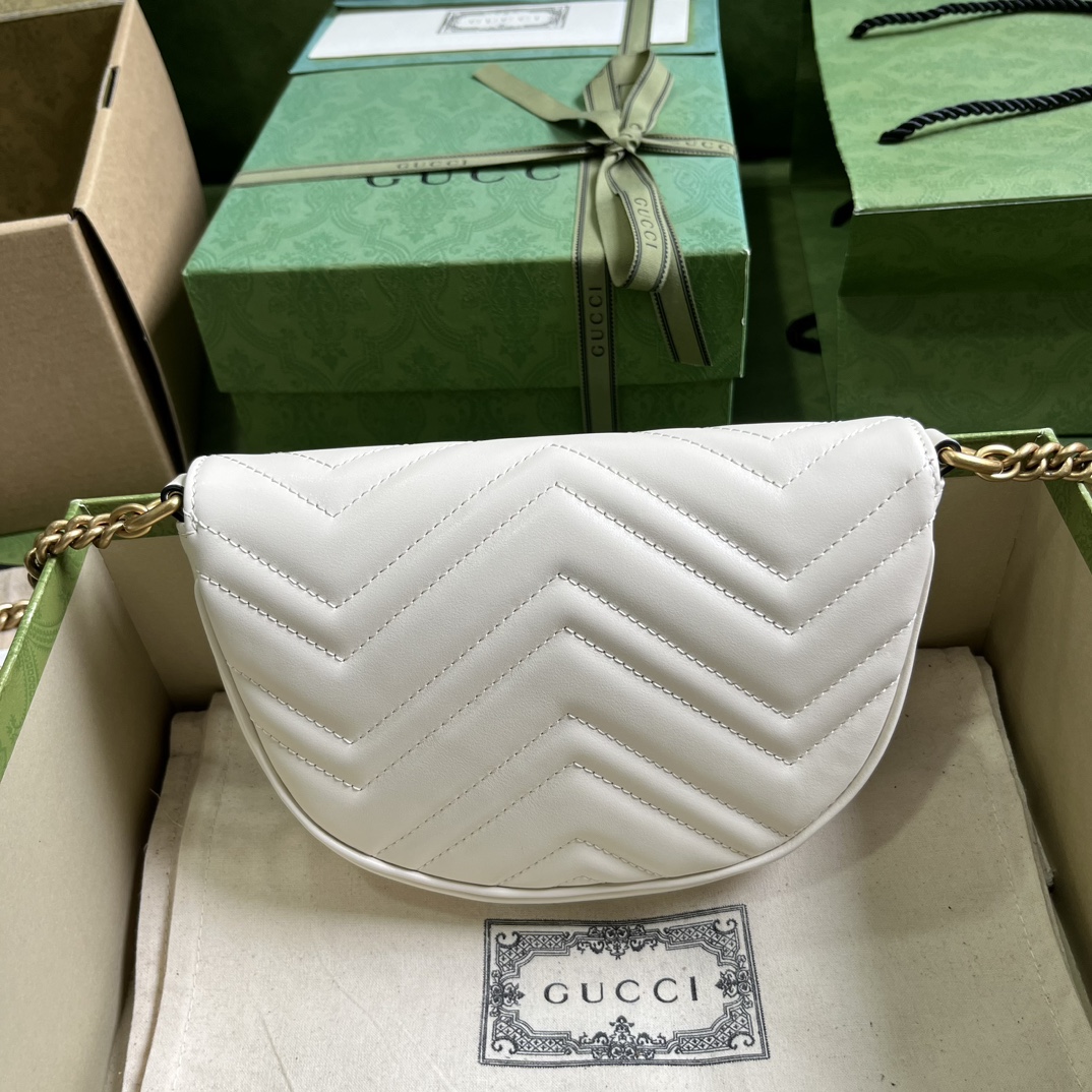 G*u*i gg marmont matelassÉ chain mini bag