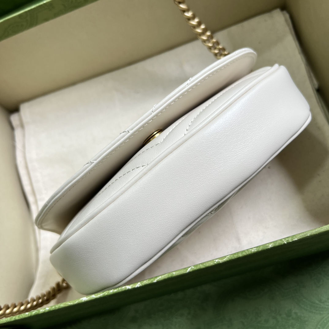 G*u*i gg marmont matelassÉ chain mini bag