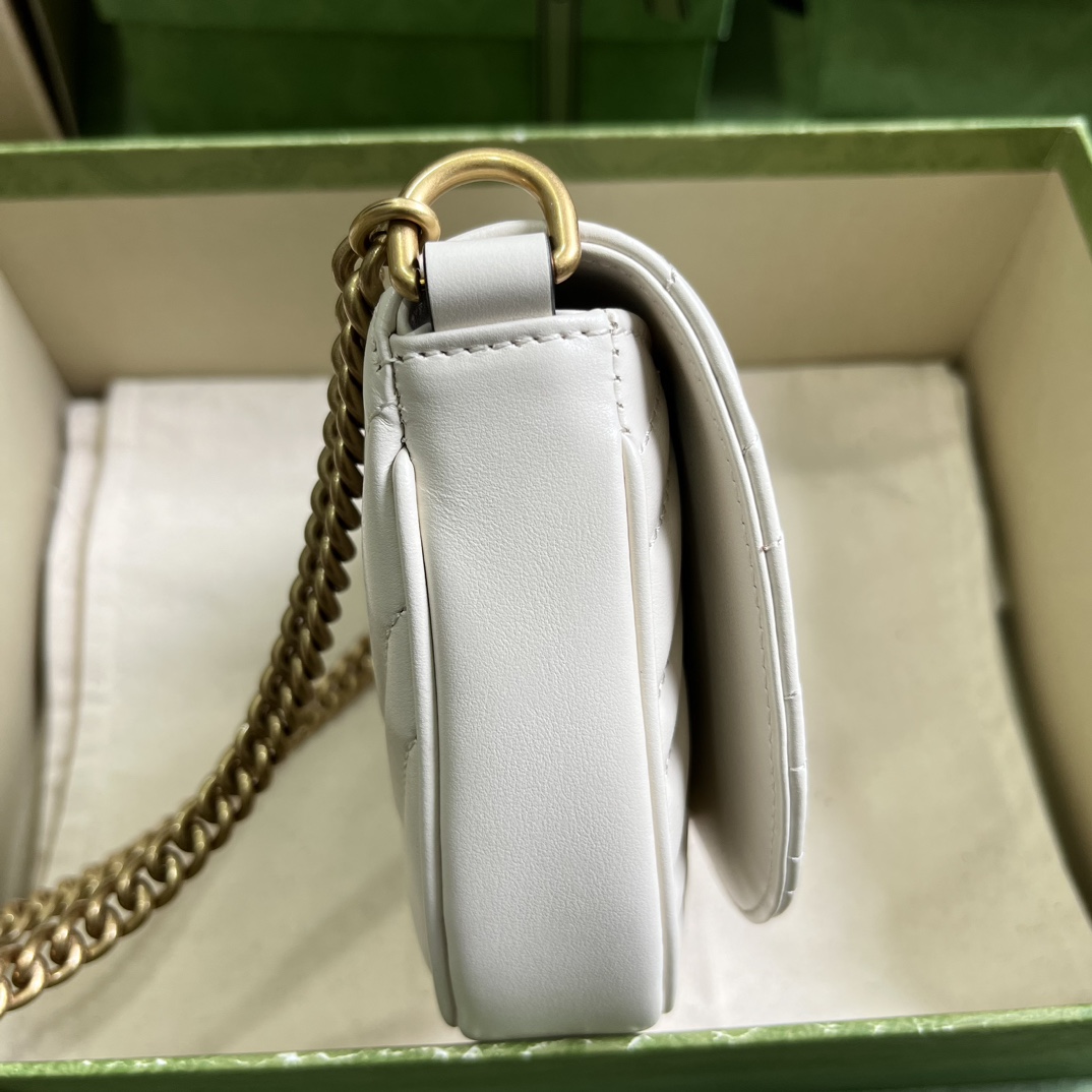 G*u*i gg marmont matelassÉ chain mini bag