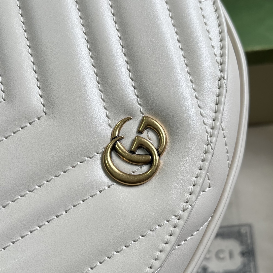 G*u*i gg marmont matelassÉ chain mini bag