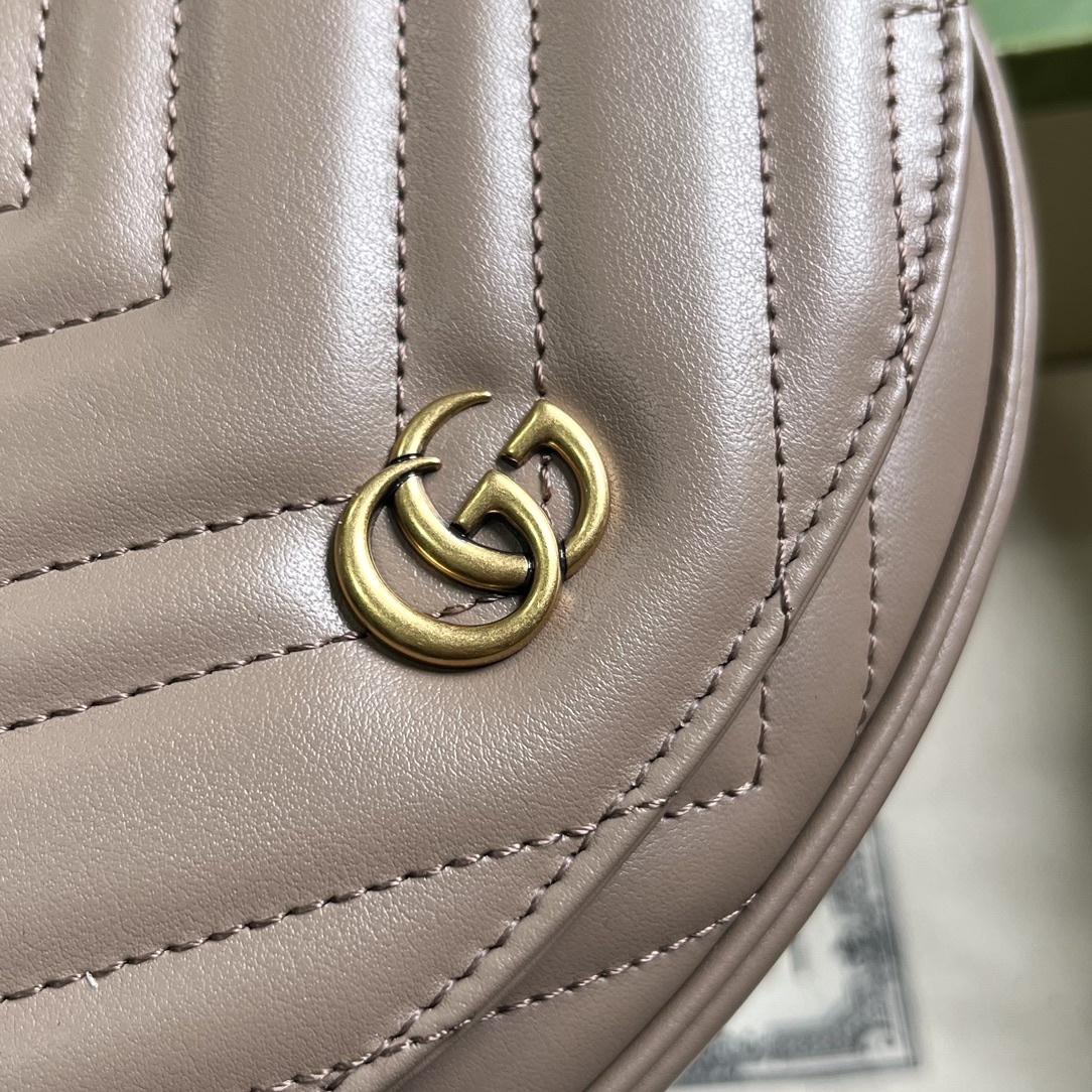 G*u*i gg marmont matelassÉ chain mini bag