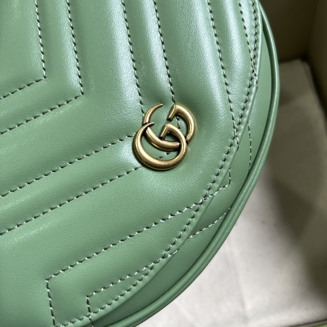 G*u*i gg marmont matelassÉ chain mini bag