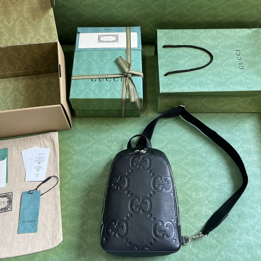 G*u*i jumbo gg crossbody bag