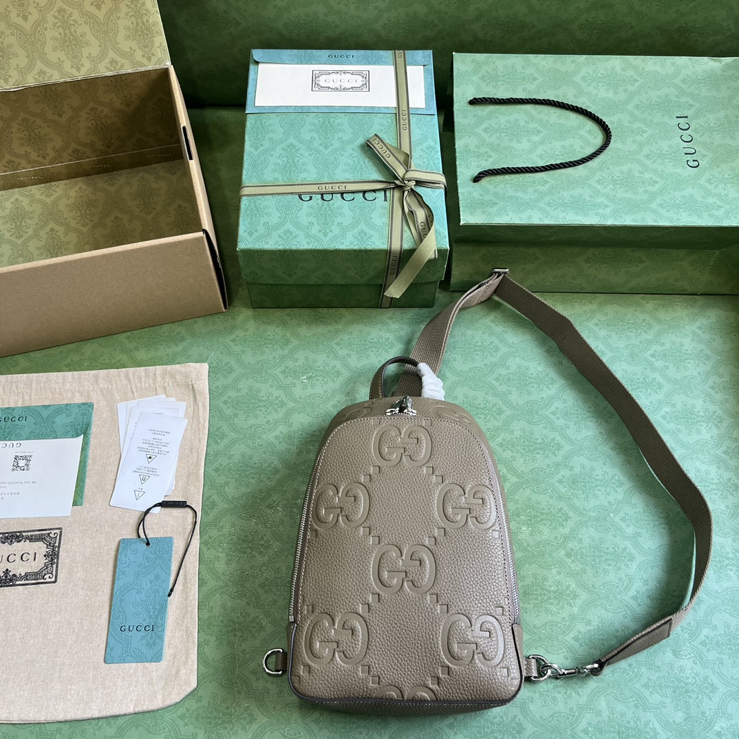 G*u*i jumbo gg crossbody bag
