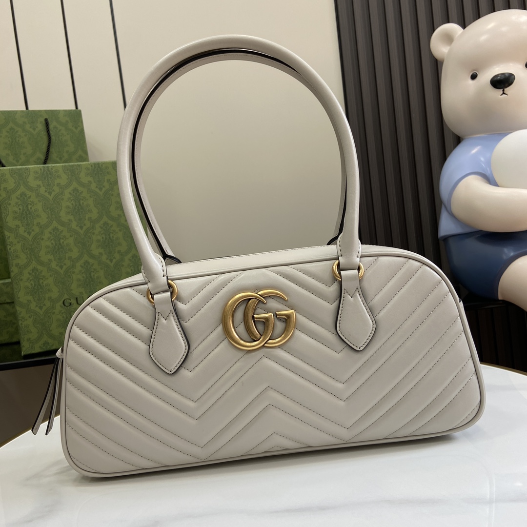 G*u*i gg marmont medium top handle bag