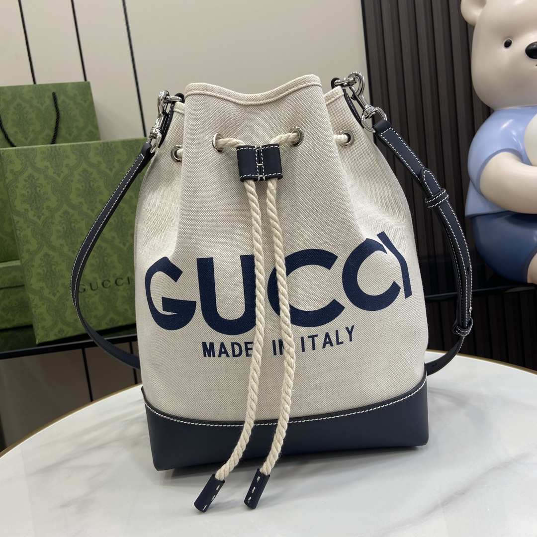 G*u*i small shoulder bag with G*u*i print