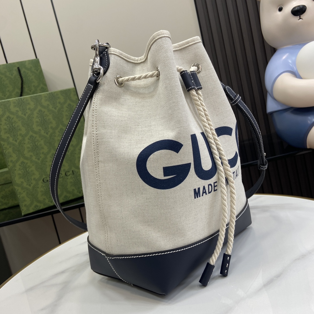 G*u*i small shoulder bag with G*u*i print