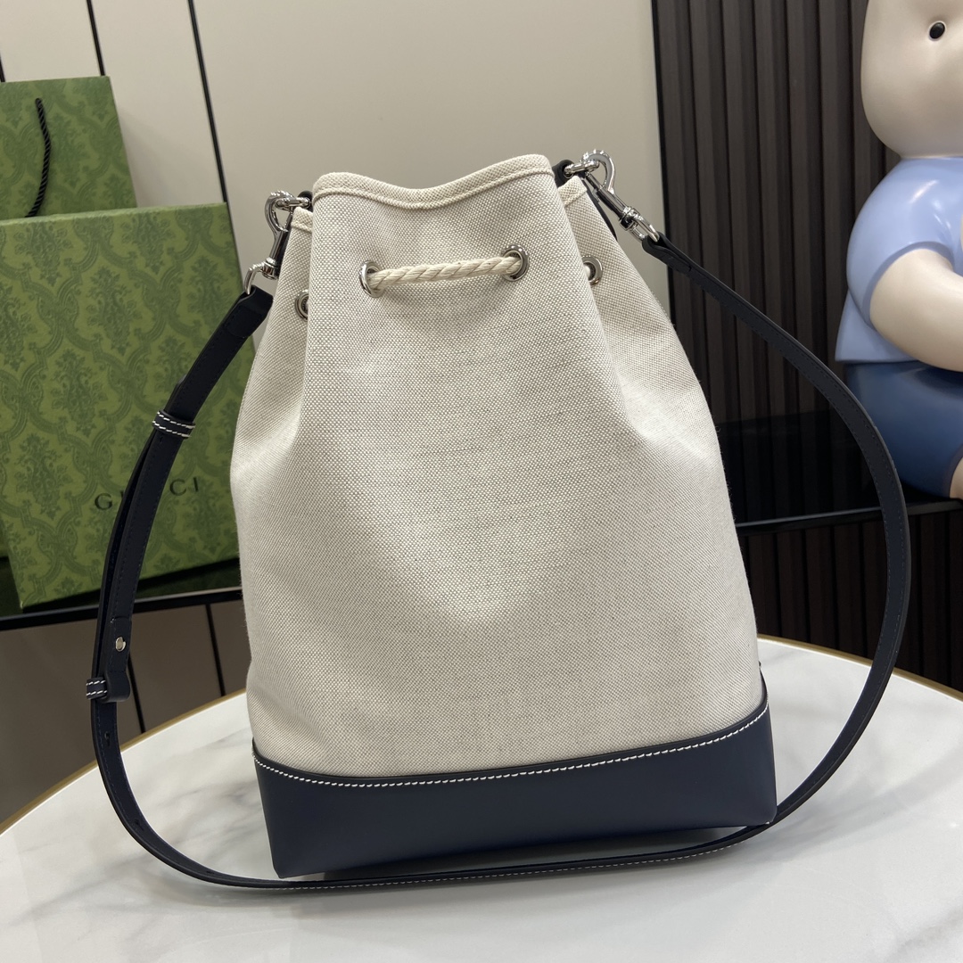 G*u*i small shoulder bag with G*u*i print