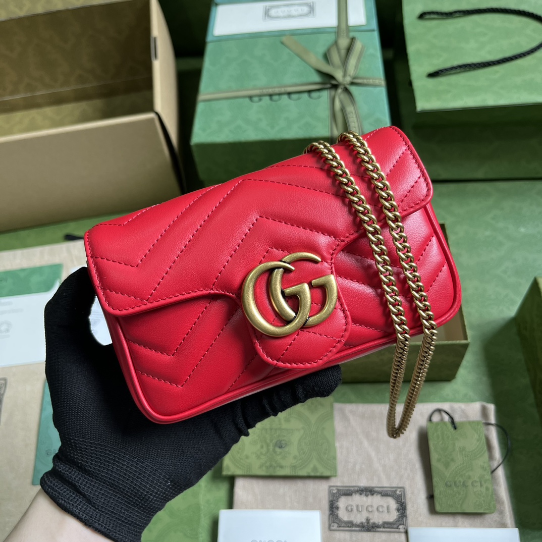 g*u*i gg marmont S*per mini bag