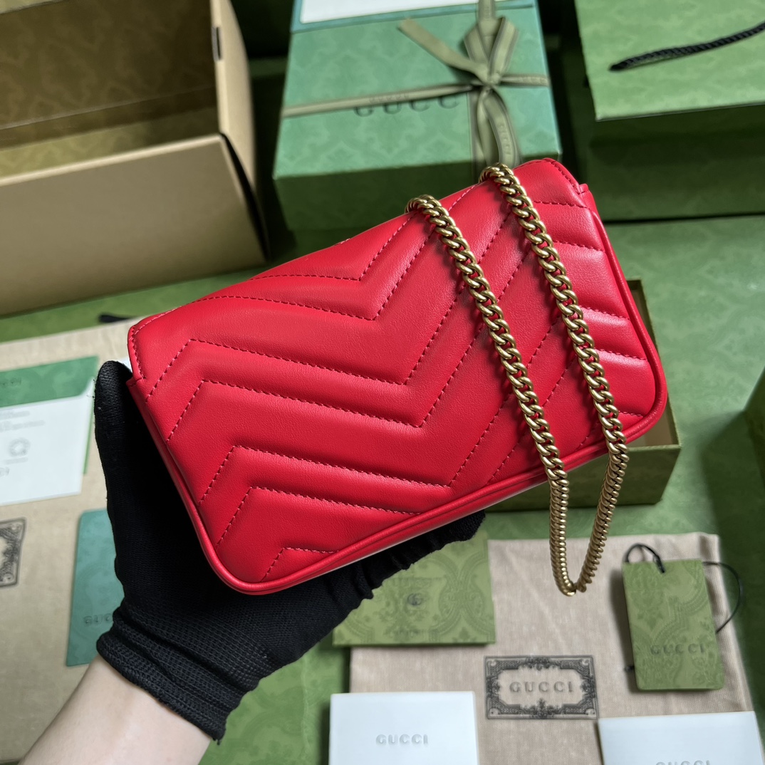 g*u*i gg marmont S*per mini bag