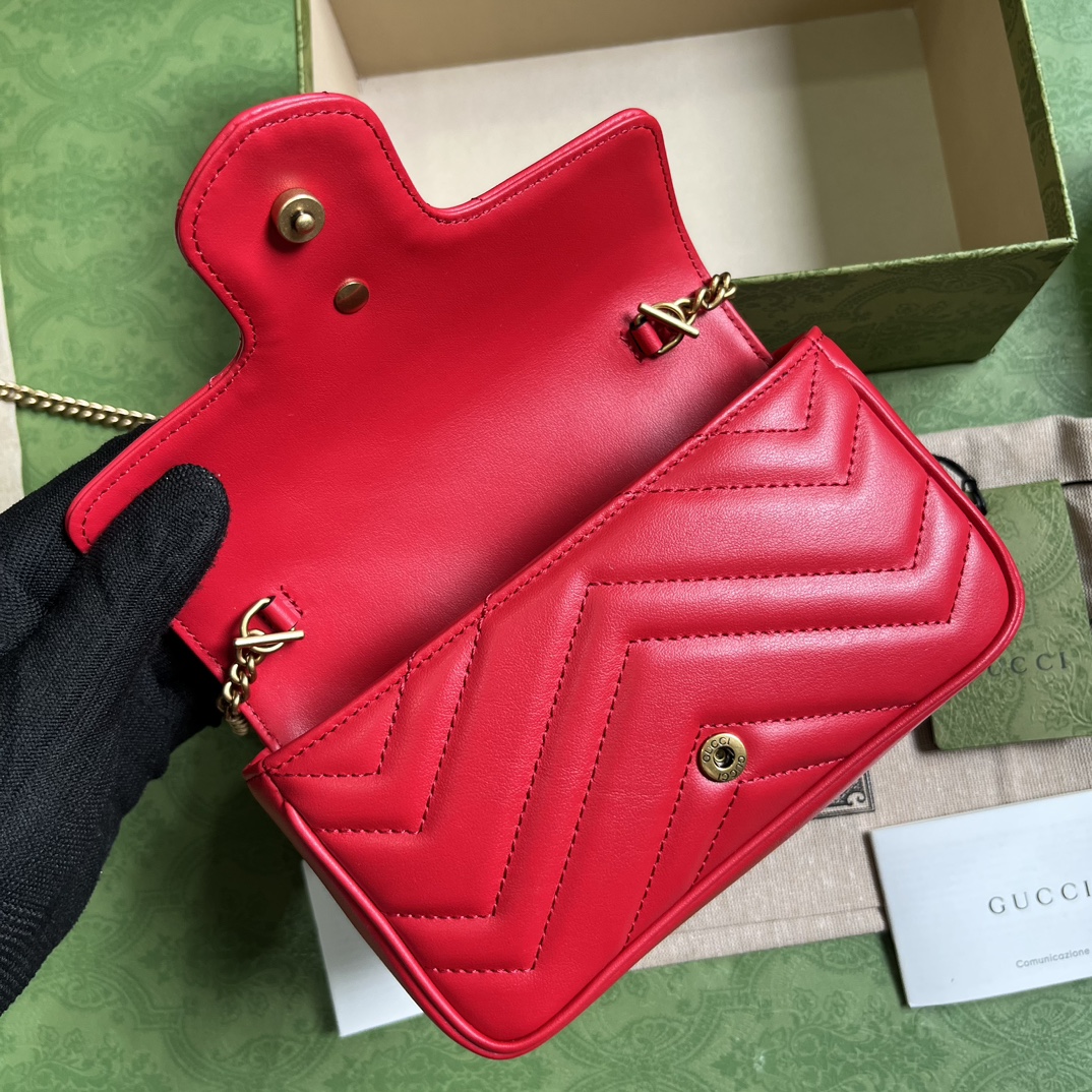g*u*i gg marmont S*per mini bag