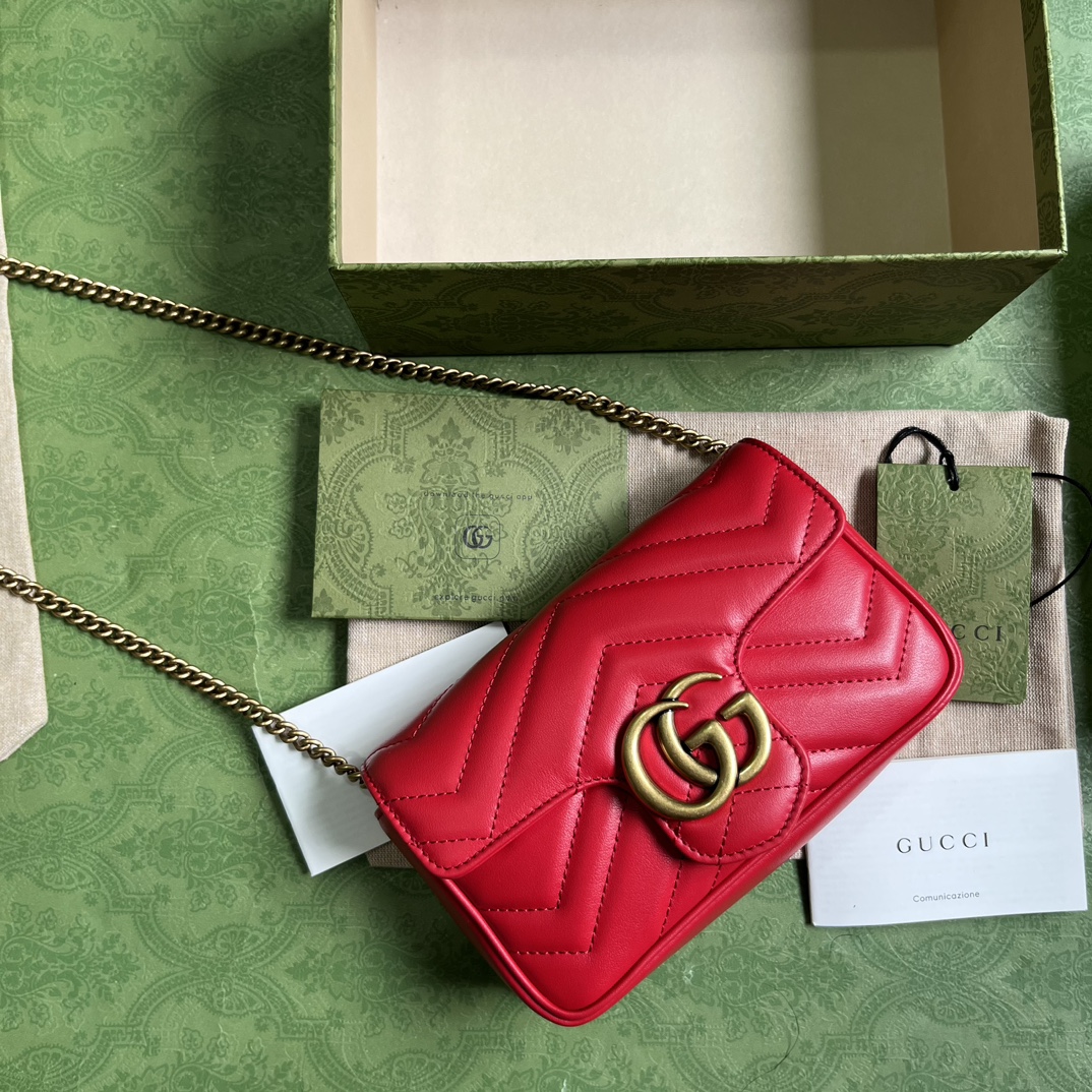 g*u*i gg marmont S*per mini bag