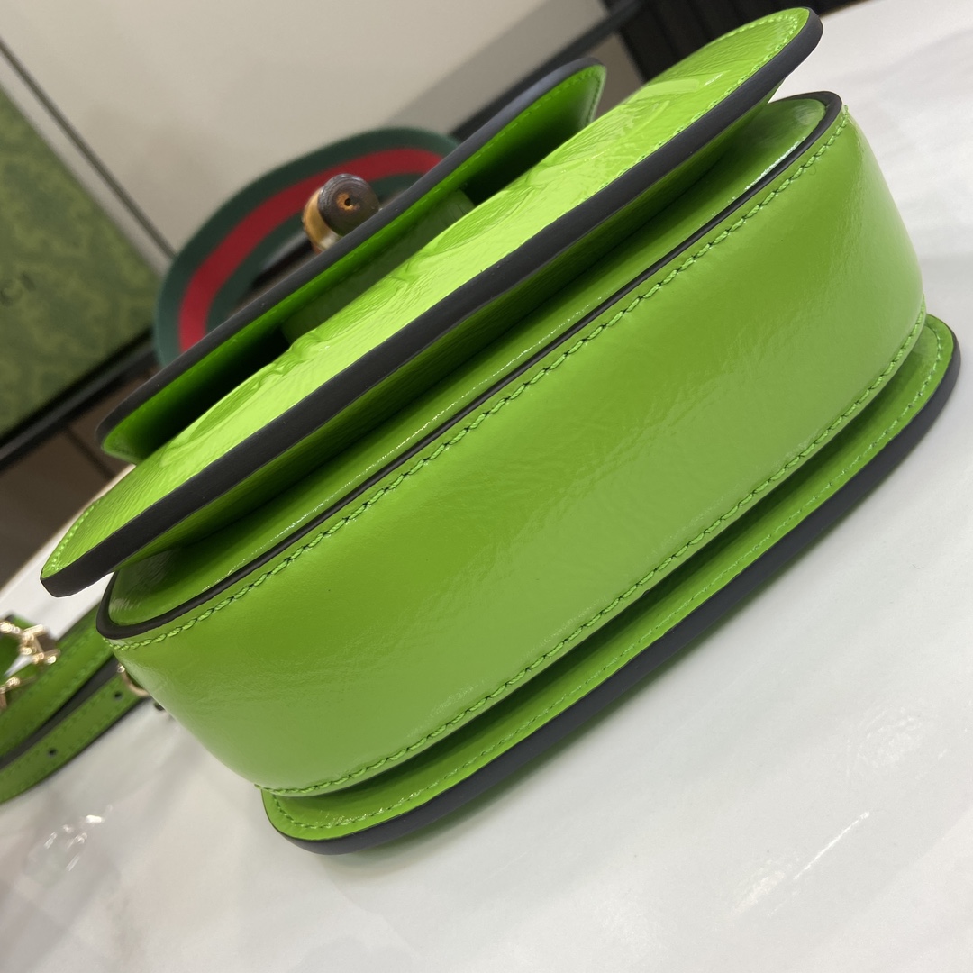 G*u*i bamboo 1947 mini top handle bag