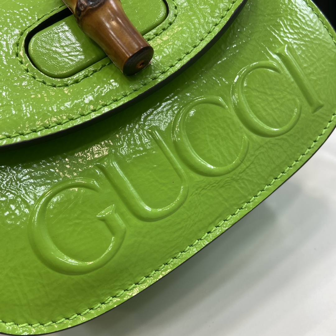 G*u*i bamboo 1947 mini top handle bag