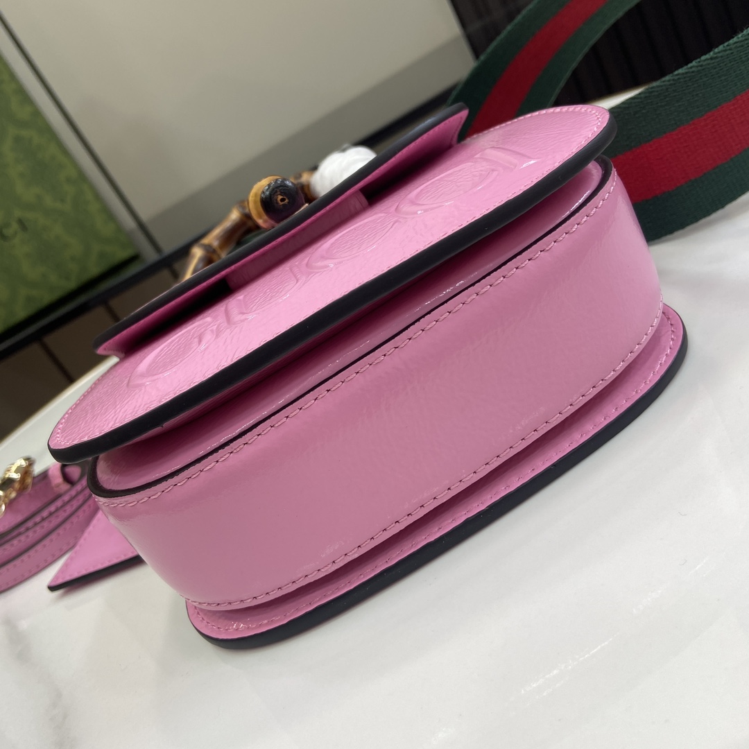 G*u*i bamboo 1947 mini top handle bag