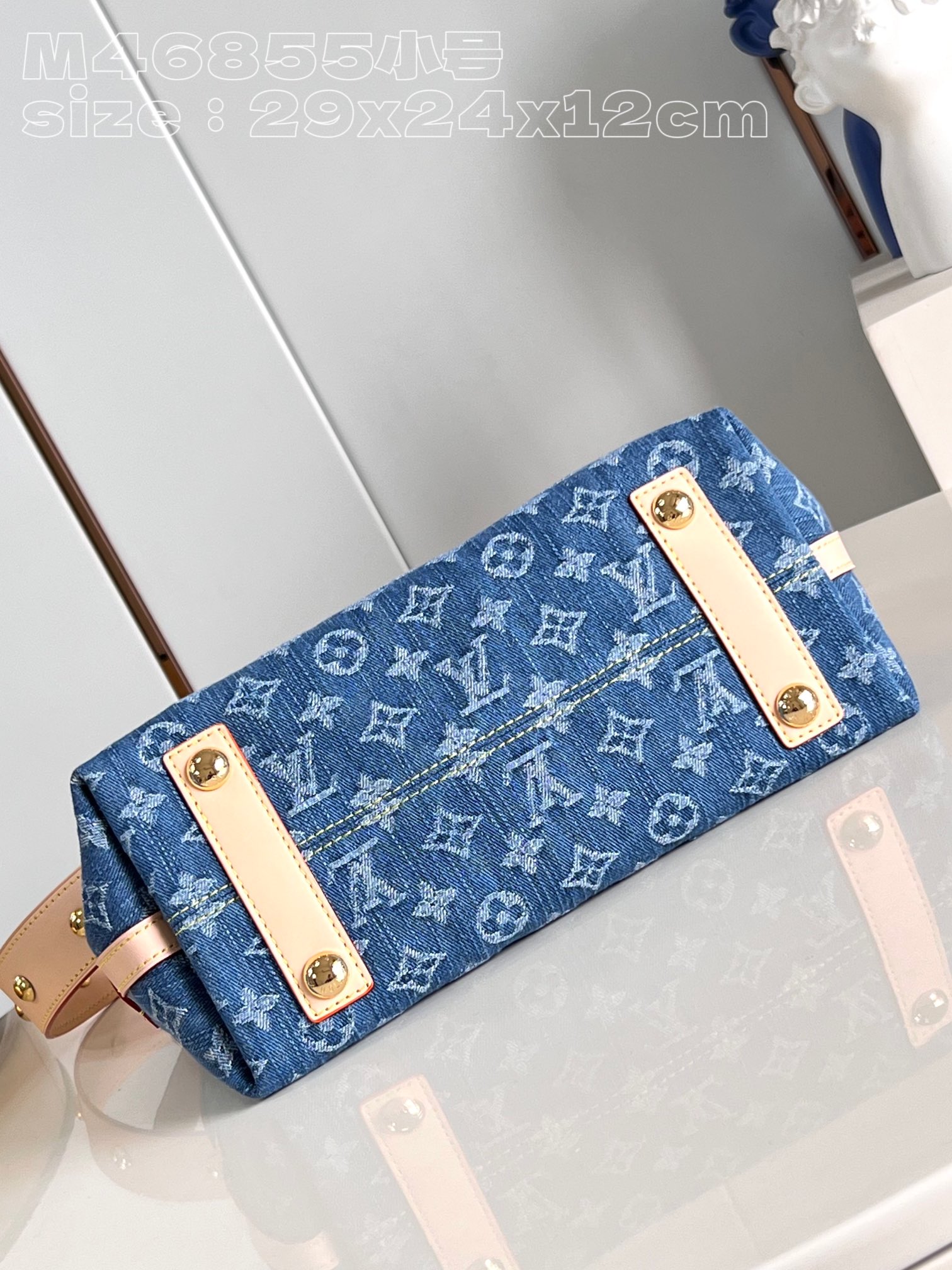 l**is V*t*n carryall mm monogram denim