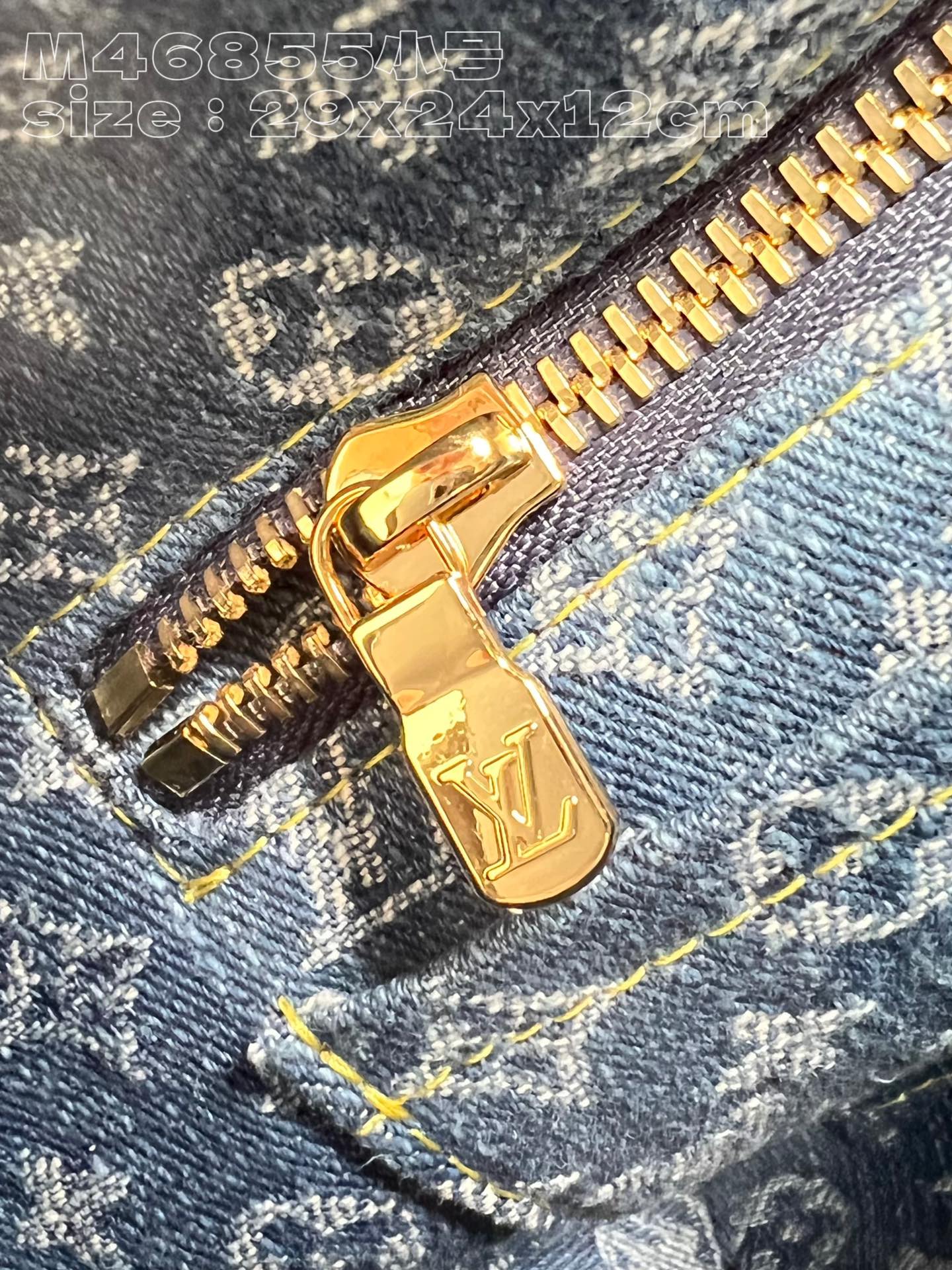 l**is V*t*n carryall mm monogram denim