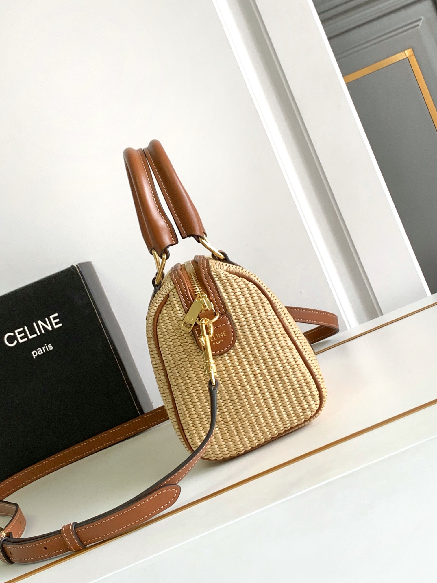 SMALL BOSTON CUIR TRIOMPHE