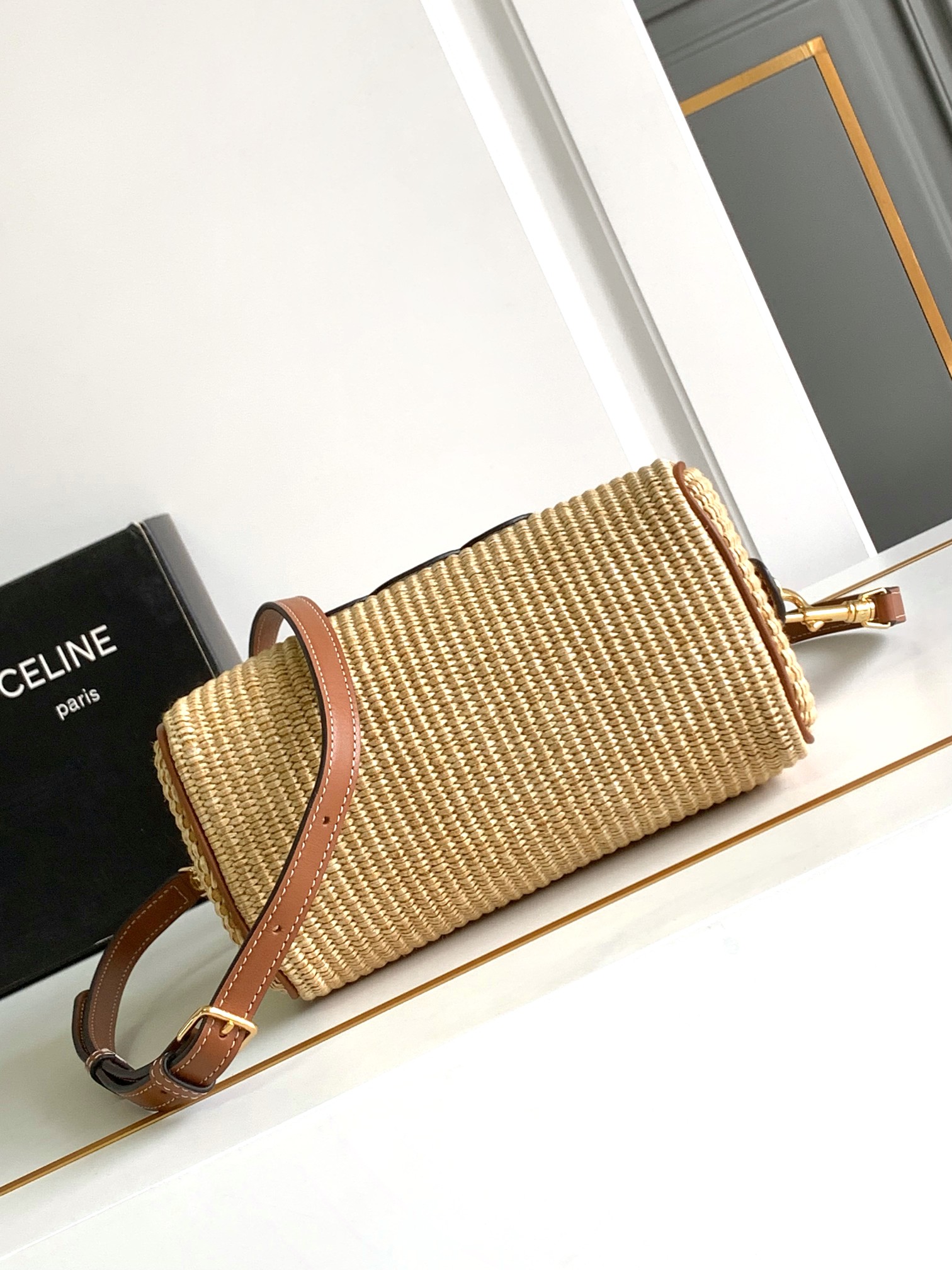 SMALL BOSTON CUIR TRIOMPHE