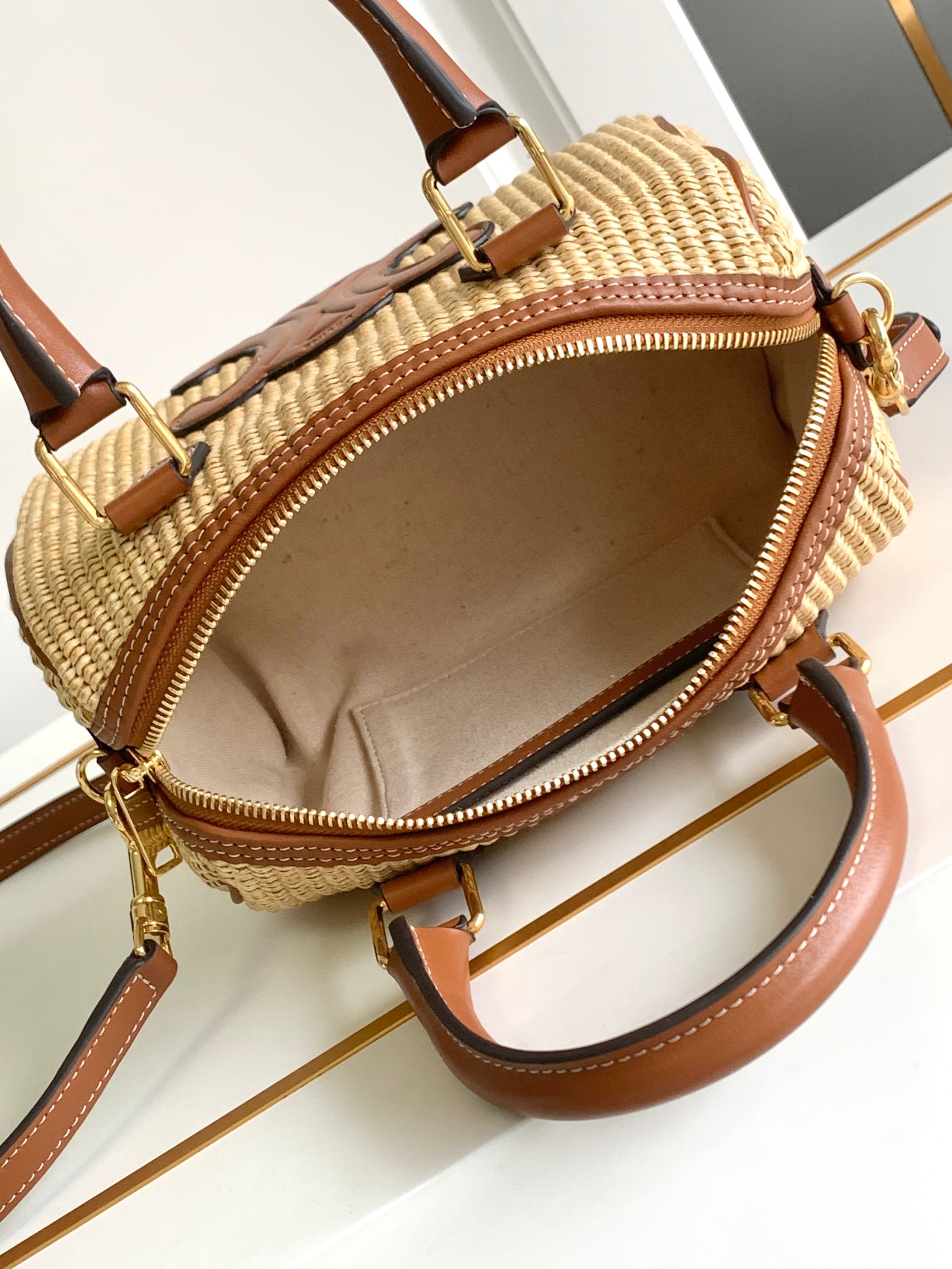 SMALL BOSTON CUIR TRIOMPHE
