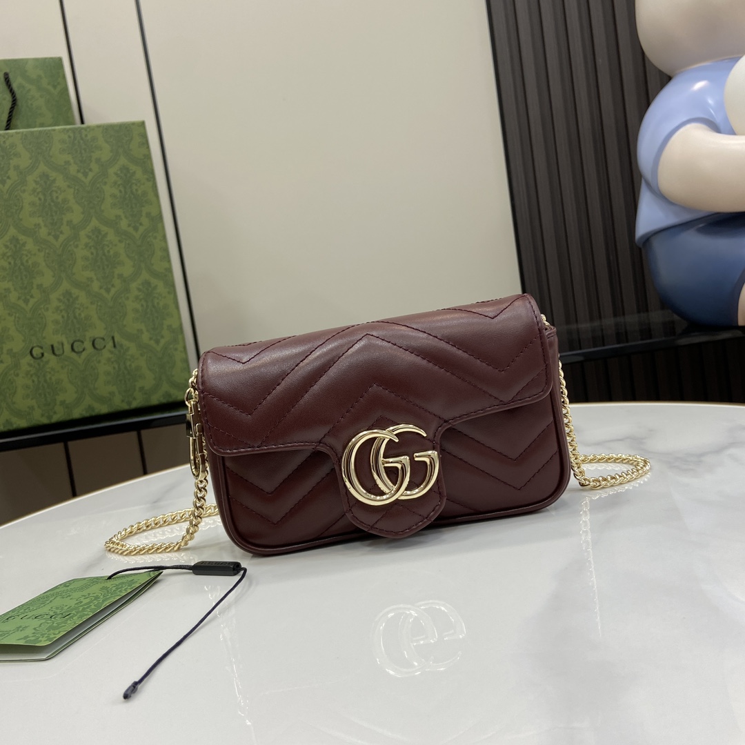 g*u*i gg marmont S*per mini bag