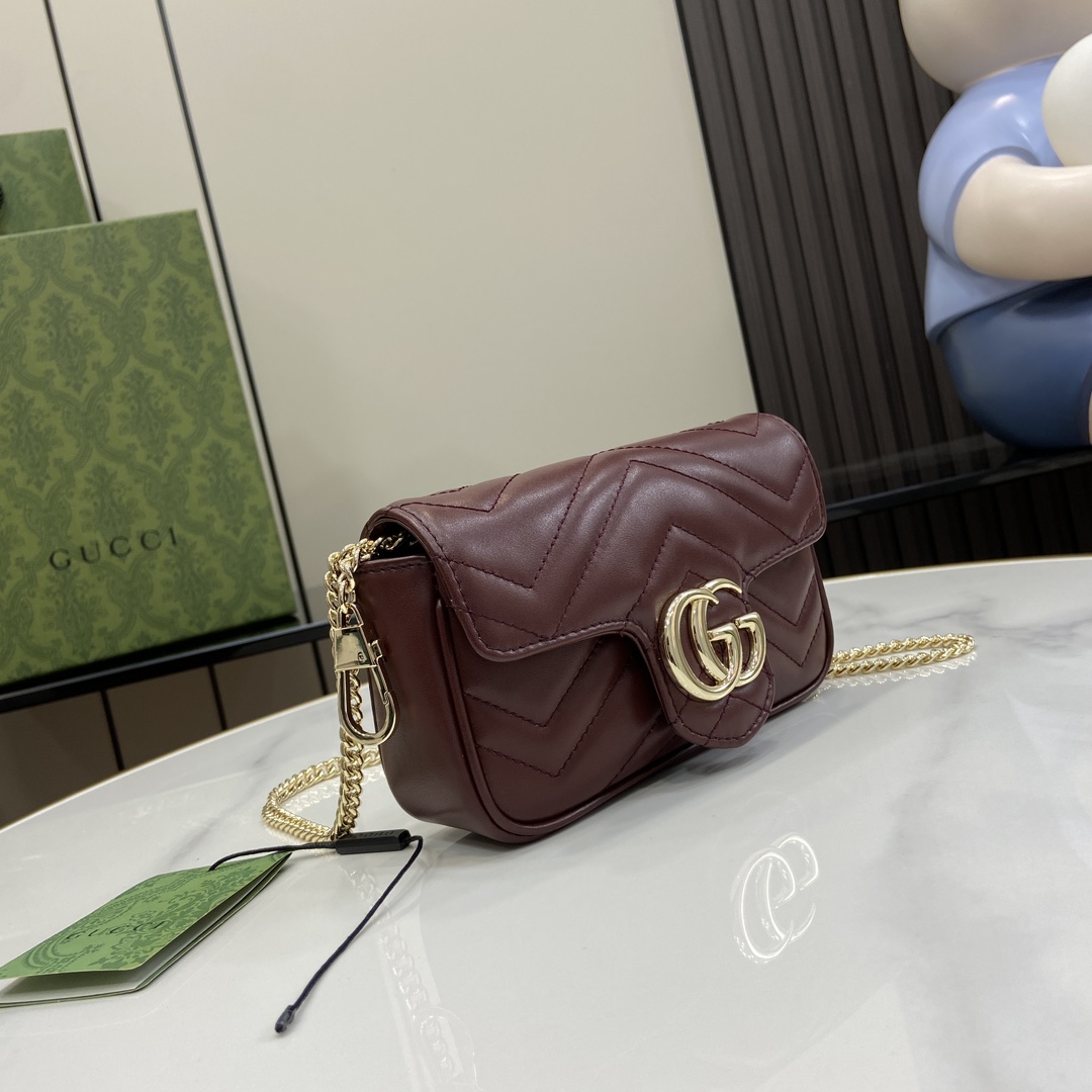 g*u*i gg marmont S*per mini bag