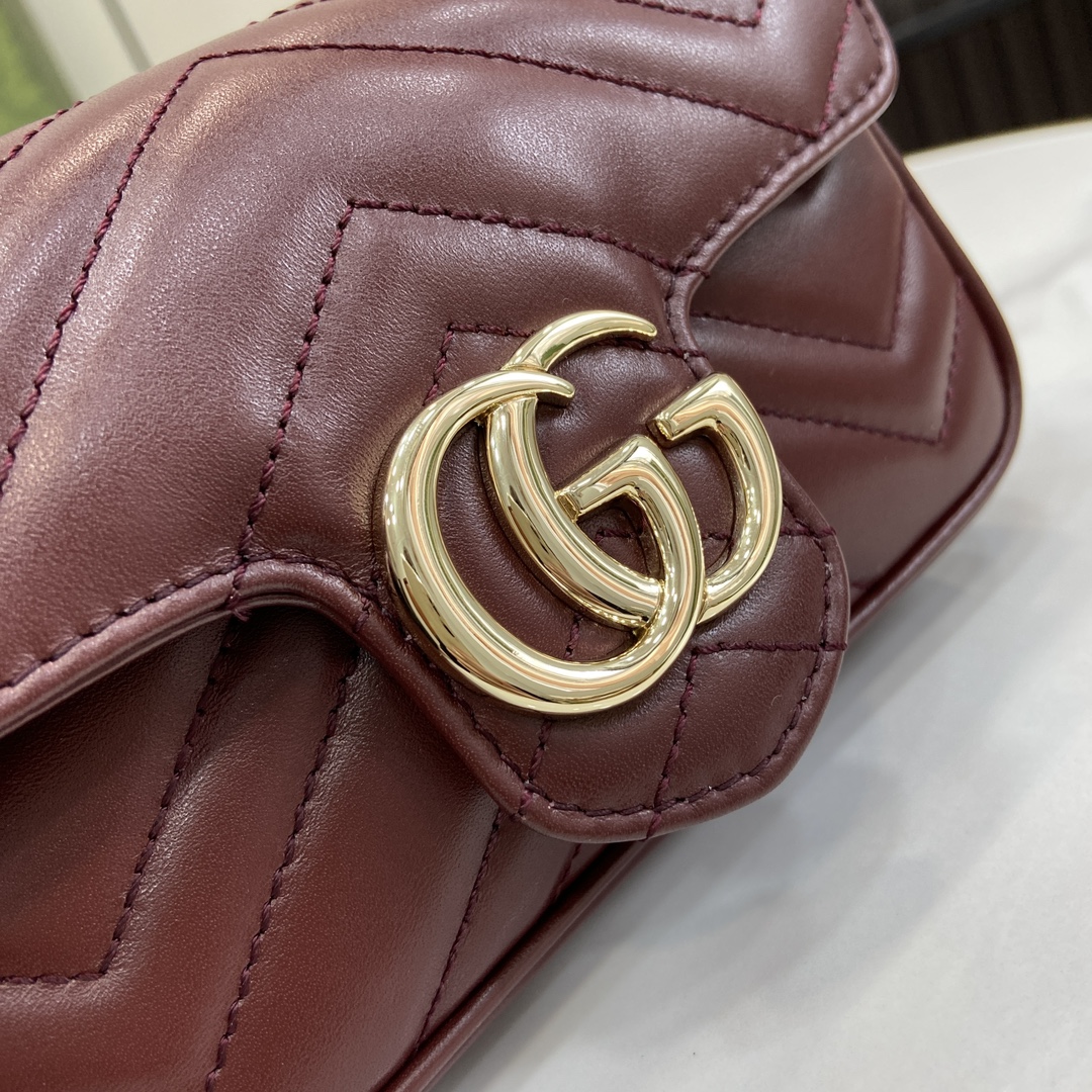 g*u*i gg marmont S*per mini bag