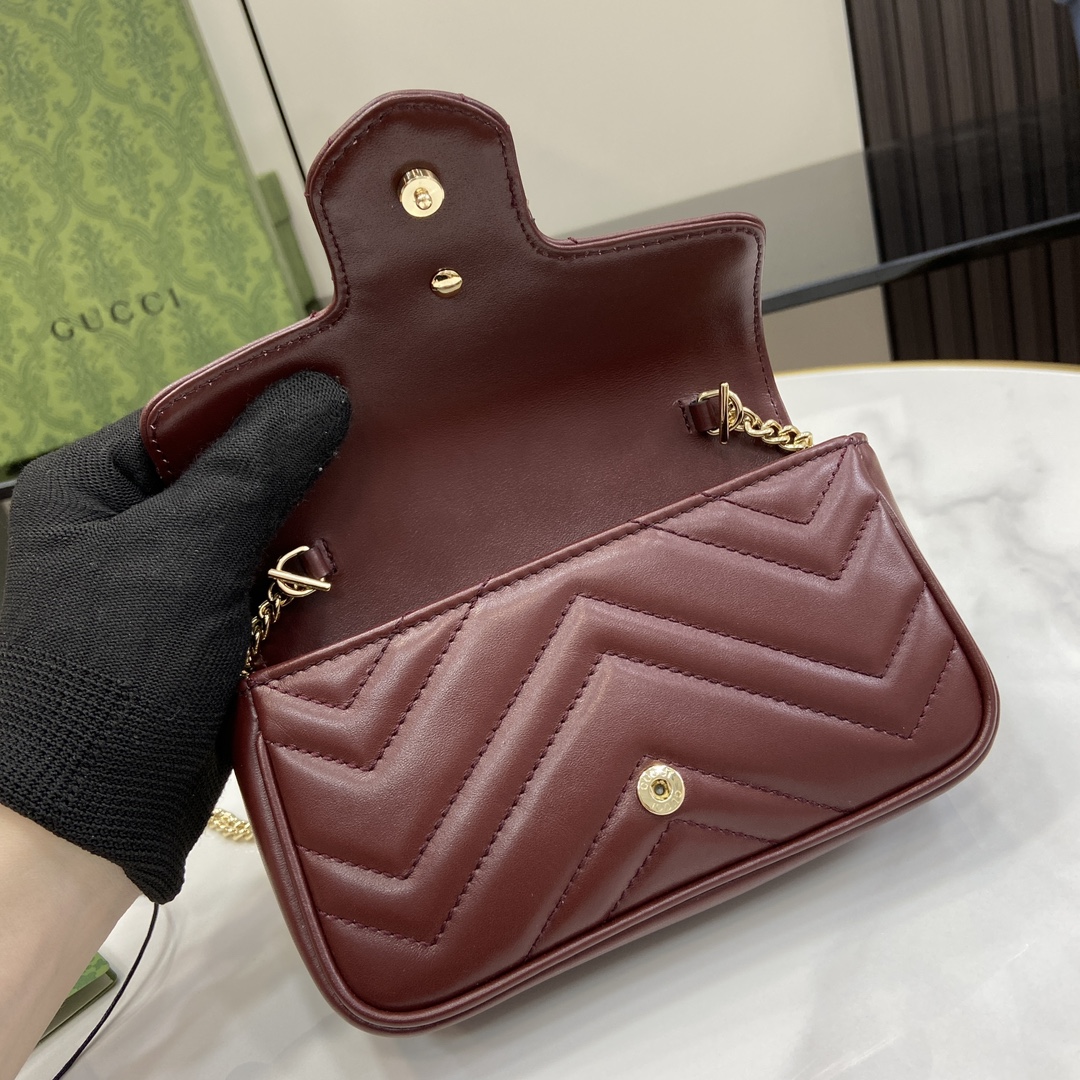 g*u*i gg marmont S*per mini bag