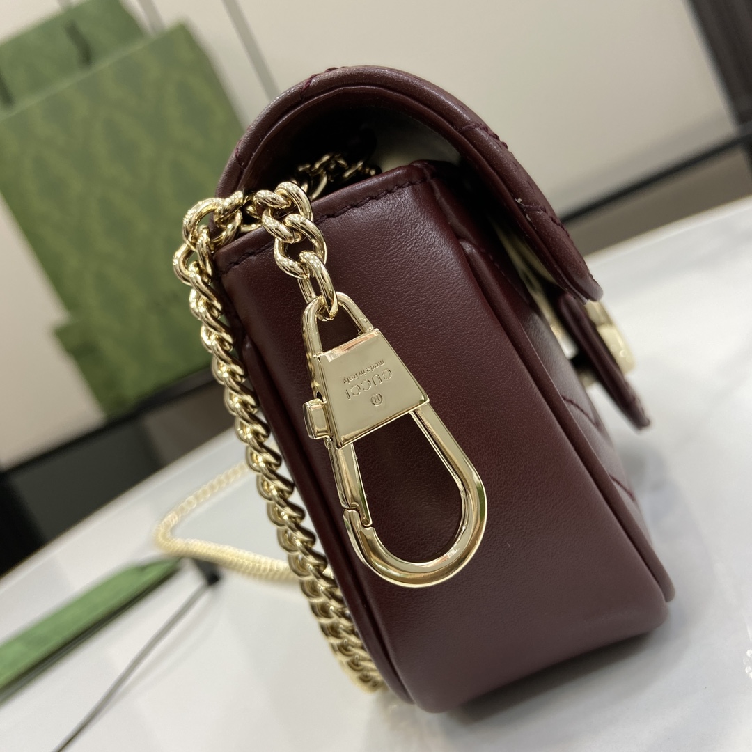 g*u*i gg marmont S*per mini bag