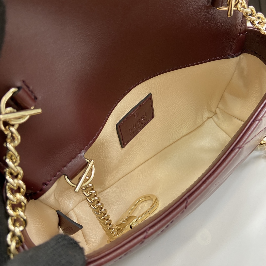 g*u*i gg marmont S*per mini bag