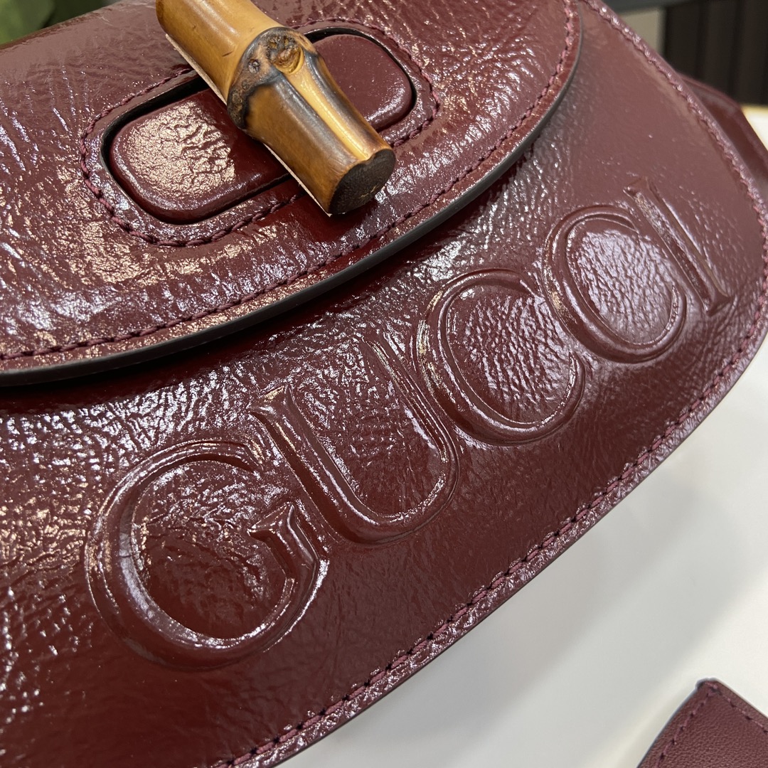 G*u*i bamboo 1947 mini top handle bag