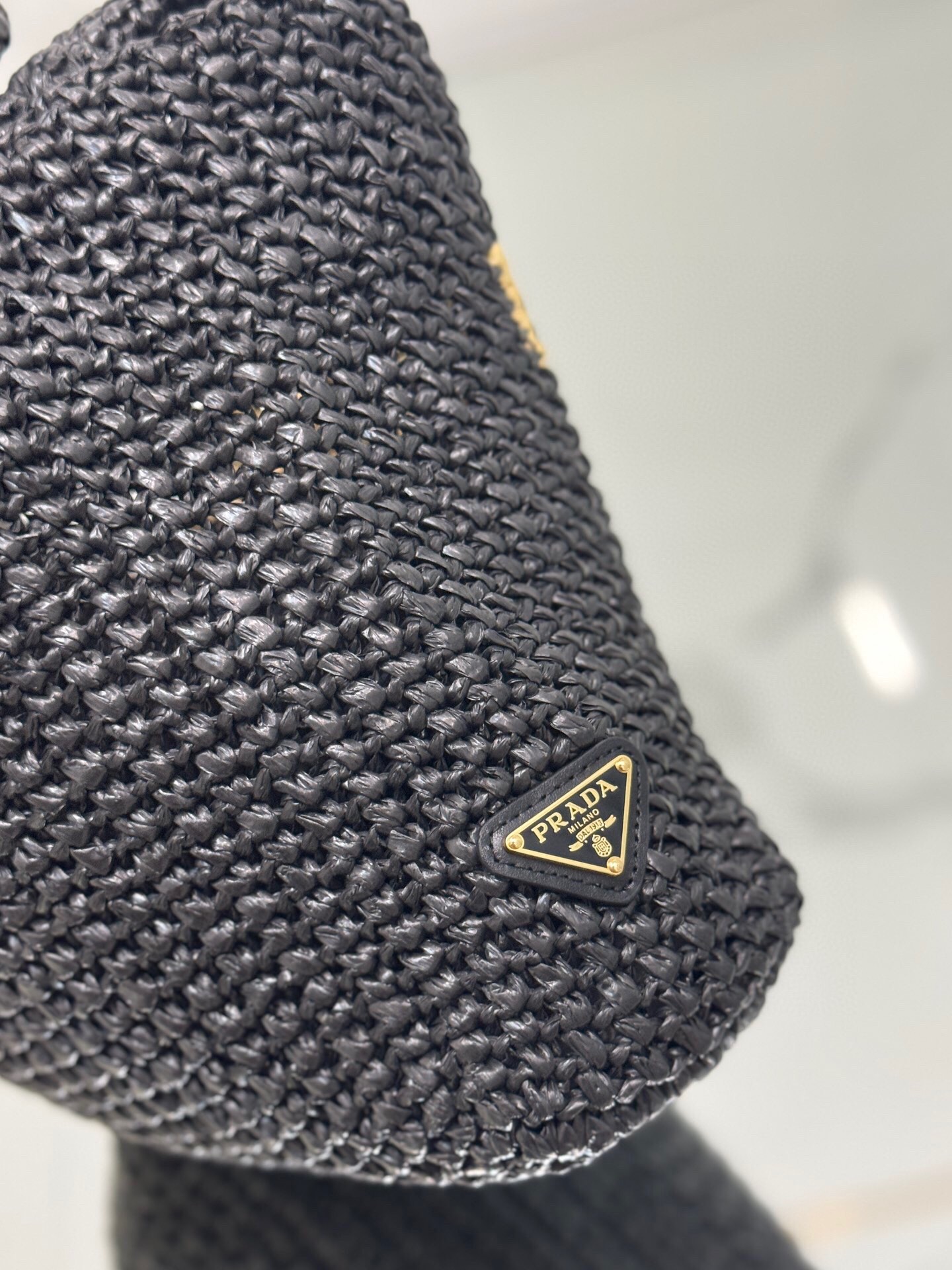 Pra*a small crochet tote bag