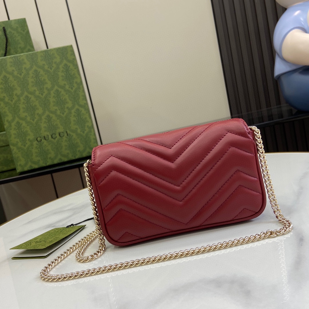 g*u*i gg marmont S*per mini bag