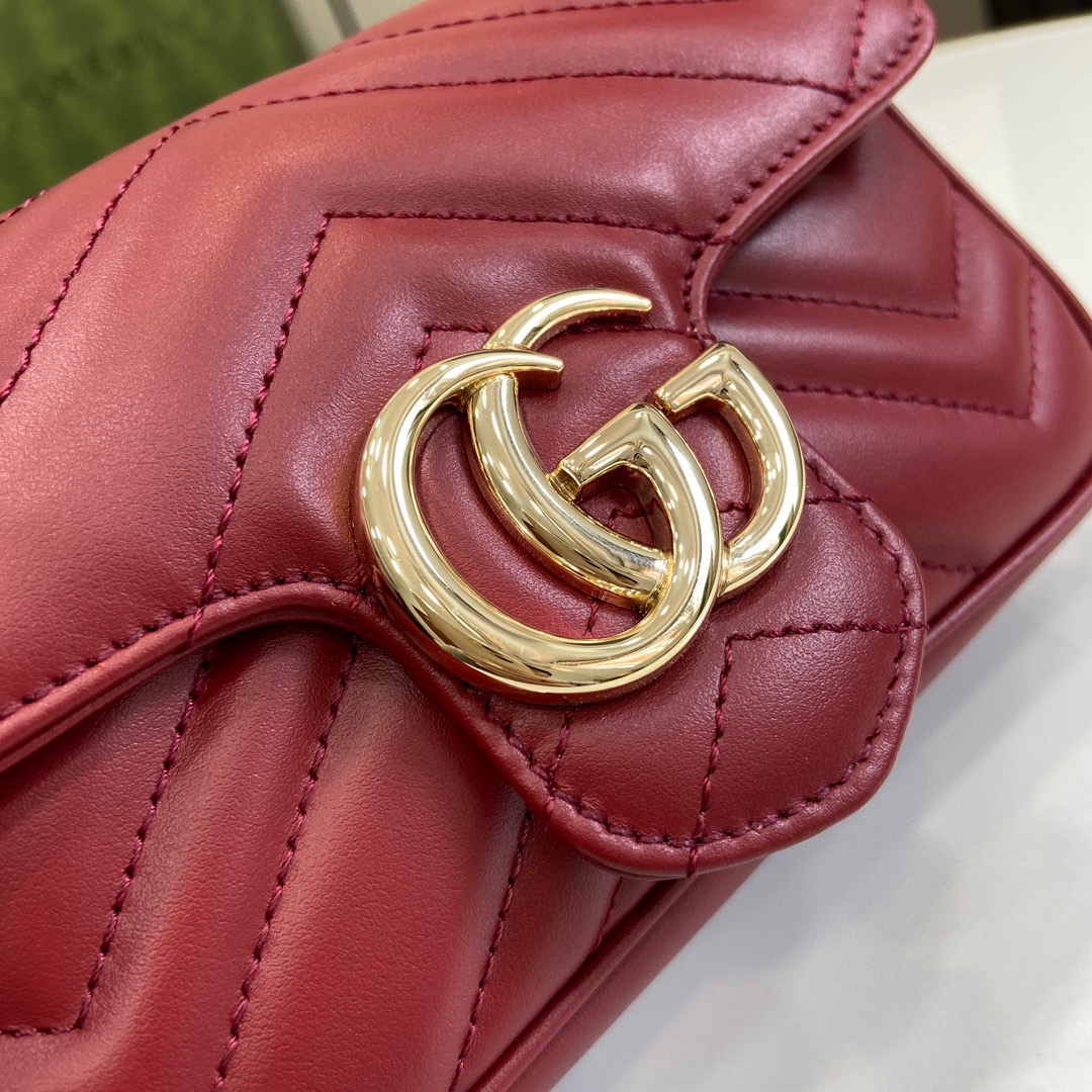 g*u*i gg marmont S*per mini bag