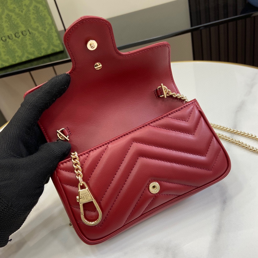 g*u*i gg marmont S*per mini bag