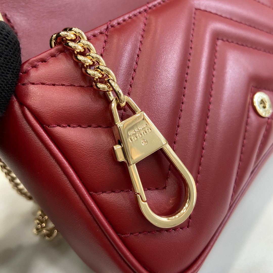 g*u*i gg marmont S*per mini bag