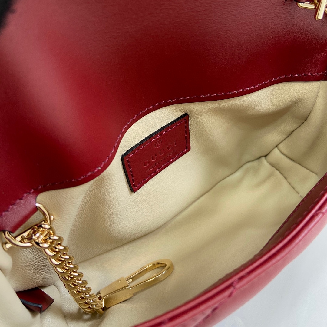 g*u*i gg marmont S*per mini bag