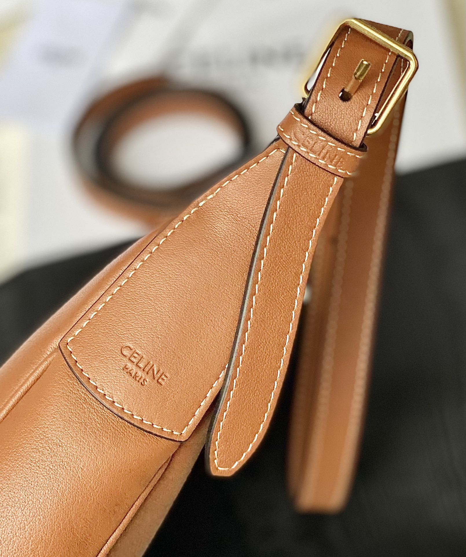 Ce**e small heloÏse bag cuir triomphe