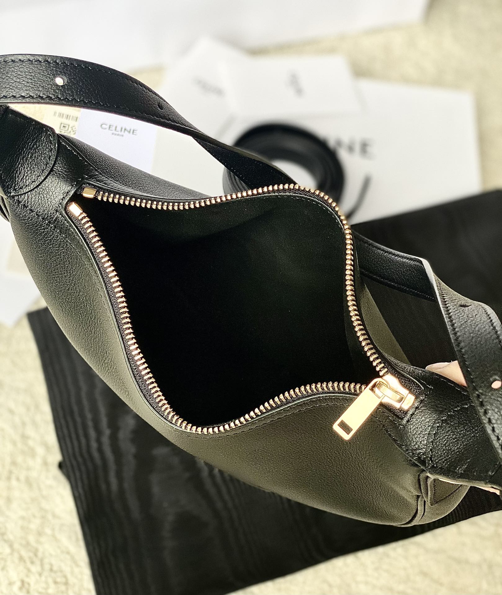 Ce**e small heloÏse bag cuir triomphe
