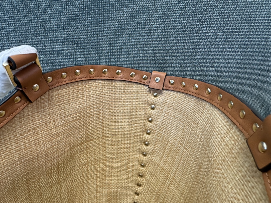 Valentino Raffia Tote Bag