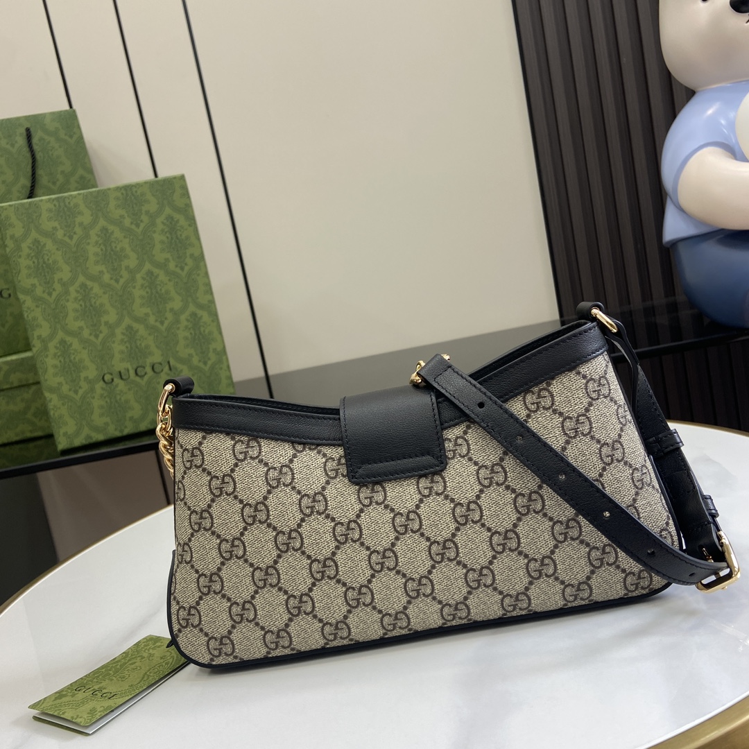 G*u*i padlock small shoulder bag