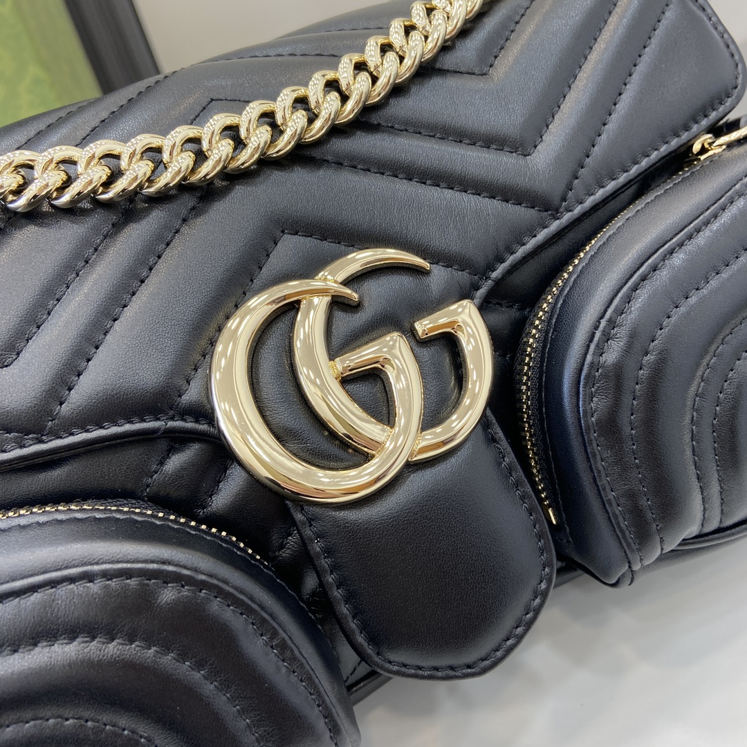 G*u*i gg marmont small multi-pocket bag