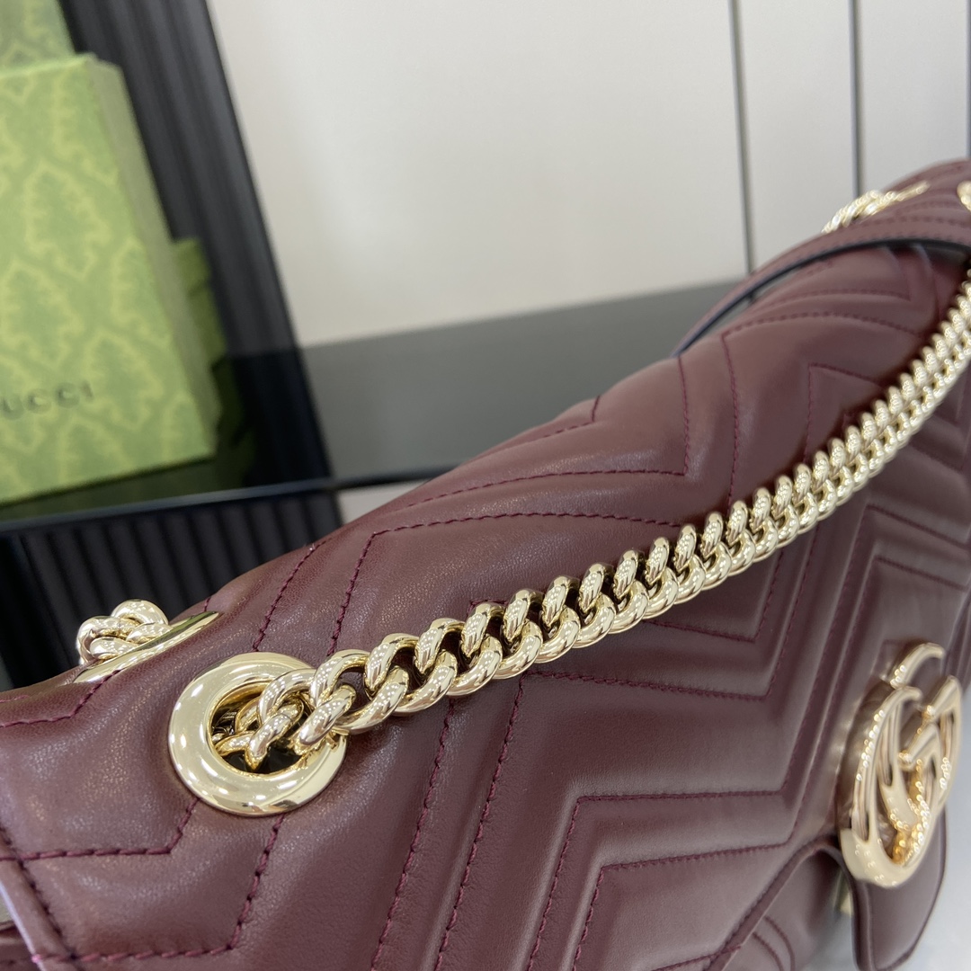 G*u*i gg marmont large shoulder bag