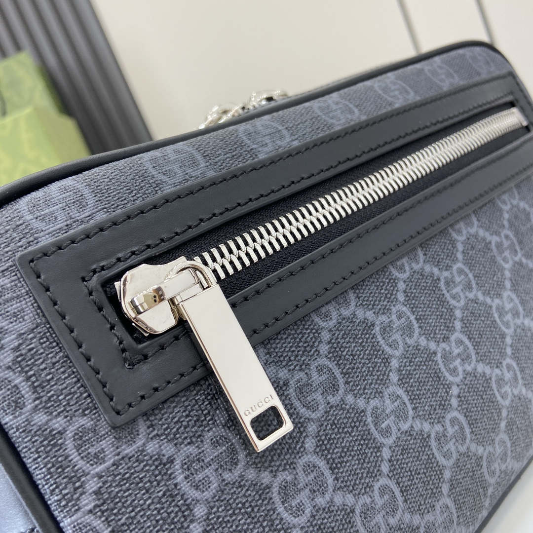 G*u*i gg belt bag with zip pocket